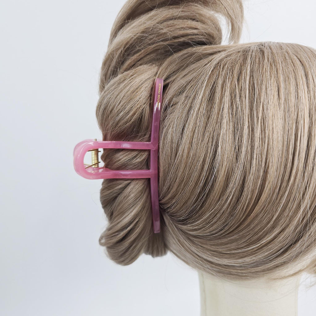 Roundy Straight Hair Claw Clip (4.7 Inch) / Elegance French Hair Pin / Hair Barrette for Woman