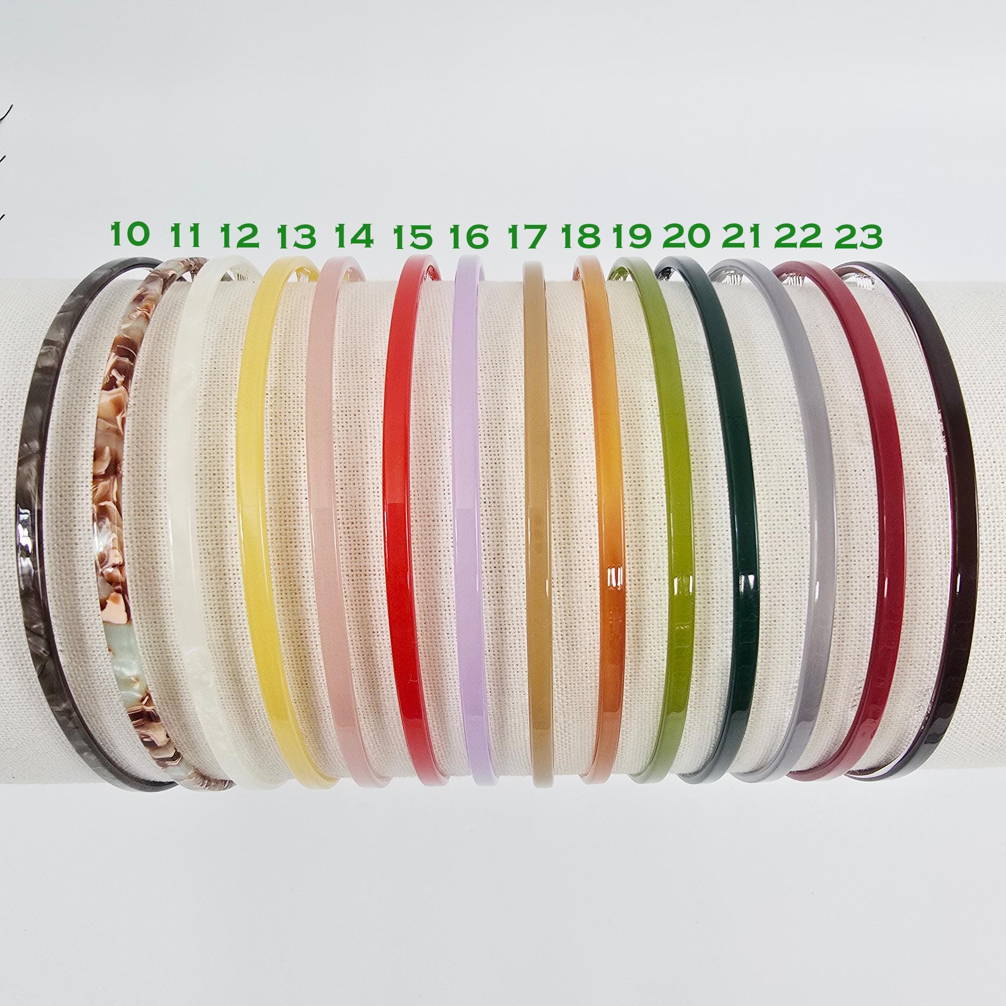 Leopard Extra Thin Headband (0.2 Inch) / Simple Line Tortoise Shell Headband / Hair Accessories for Woman