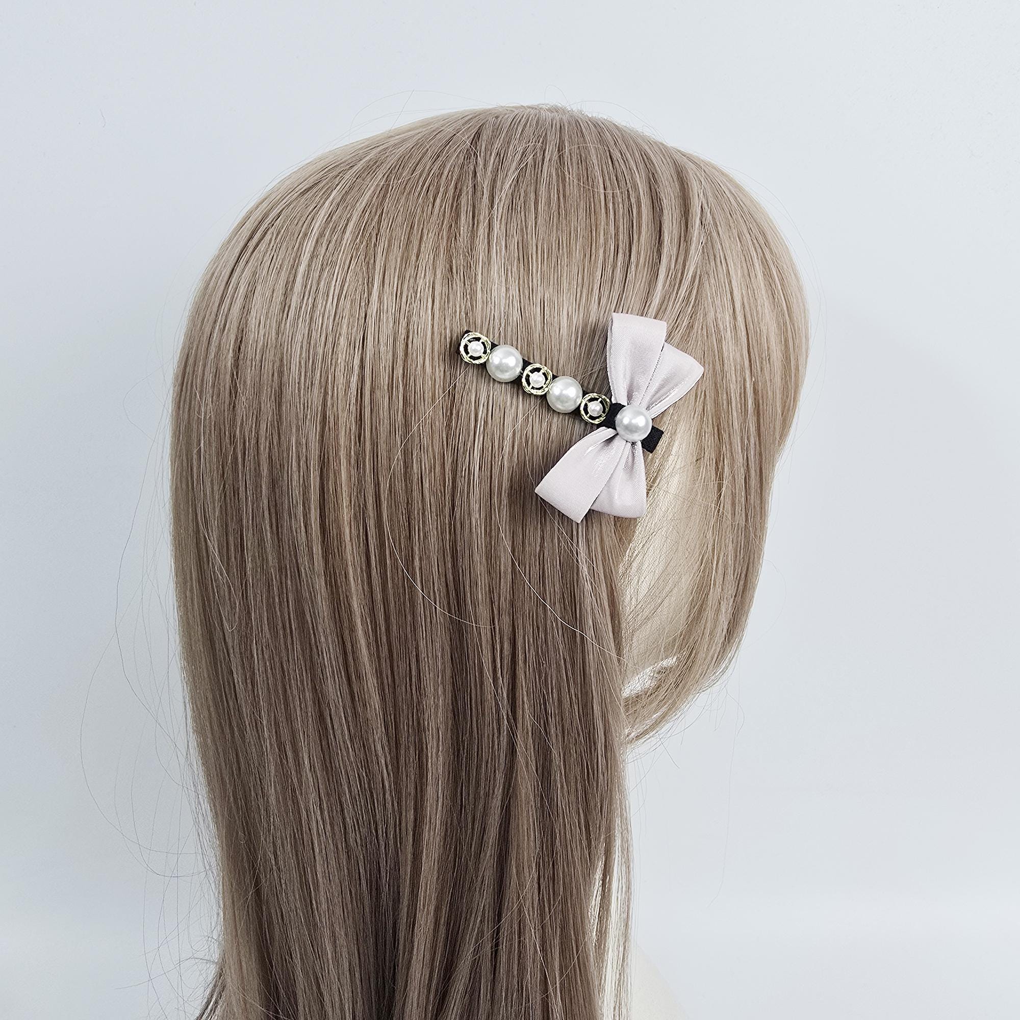 Dragonfly Ribbon Mini Side Hair Claw Clip (2.4 Inch) / Vivid Color French Pin / Alligator Hair Clip for Woman