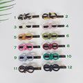 Bold Big Ribbon Side Mini Hair Claw Clip (2.5 Inch) / Vivid Color French Pin / Alligator Hair Clip for Woman