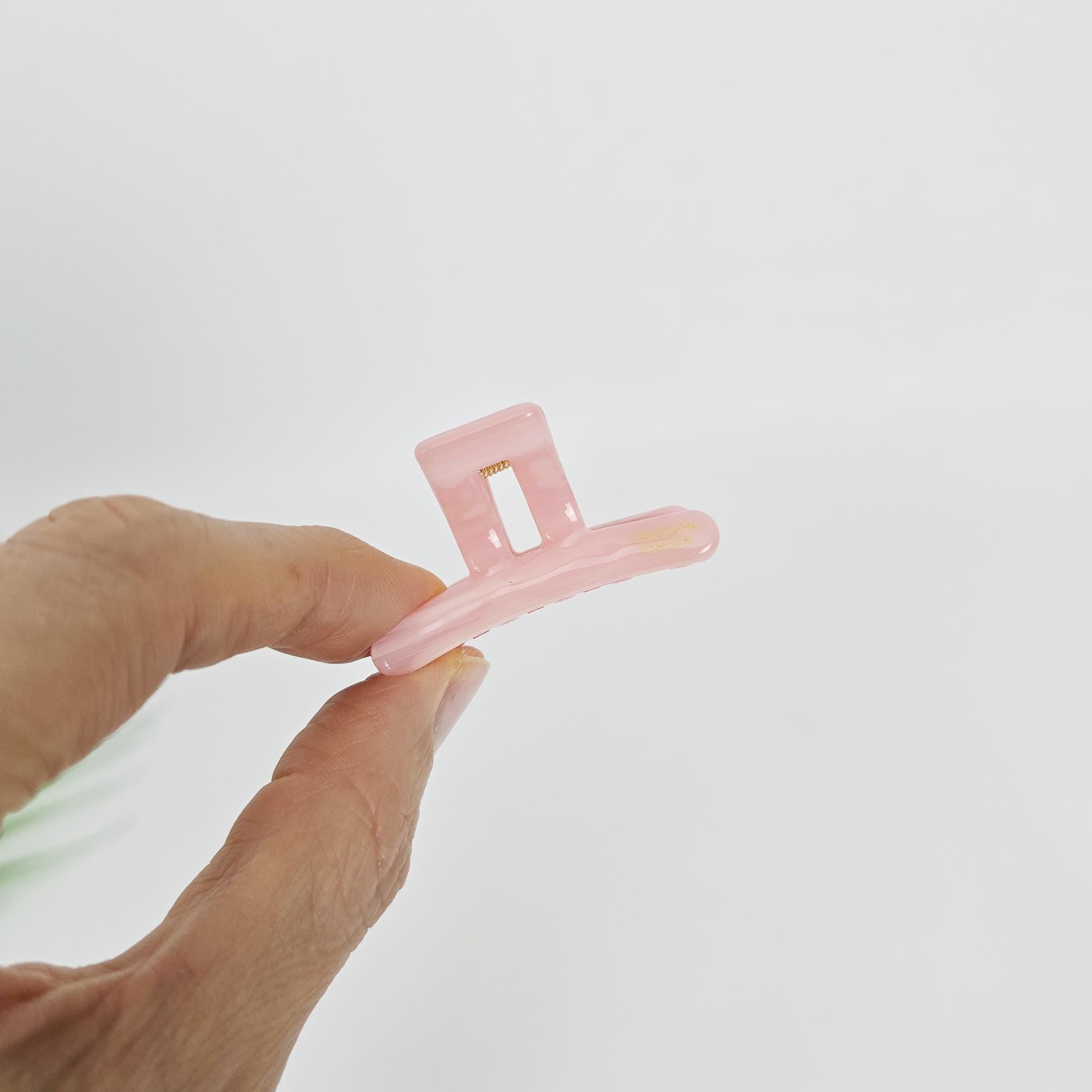 Summer Mini Square Bar Hair Claw Clip (1.7 Inch) / Vivid Color French Pin / Alligator Hair Clip for Woman