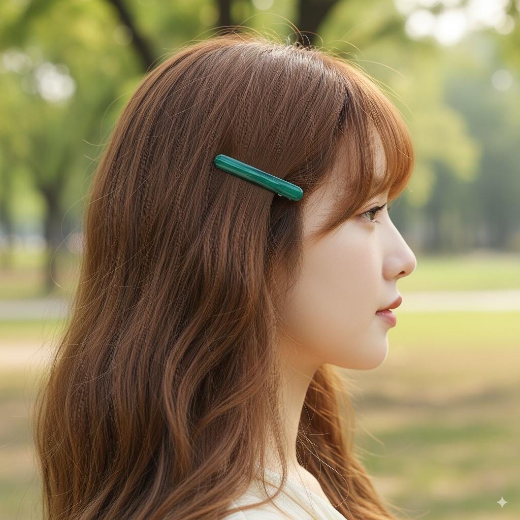Pure Color Cute Stick Mini Hair Claw Clip (2.0 Inch) / Simple French Hair Pin / Alligator Hair Clip for Woman / French Barrette for Girls
