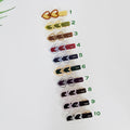 Twin Mini Heart Straight Side Clip Hair Claw Clip (2.0 Inch) / Vivid Color French Pin / Alligator Hair Clip for Woman