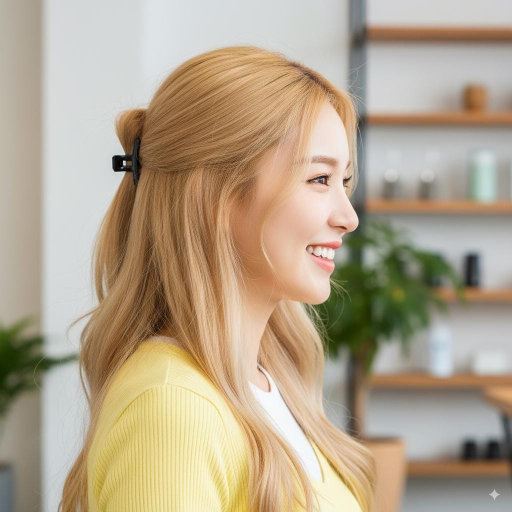 Summer Mini Square Bar Hair Claw Clip (1.7 Inch) / Vivid Color French Pin / Alligator Hair Clip for Woman