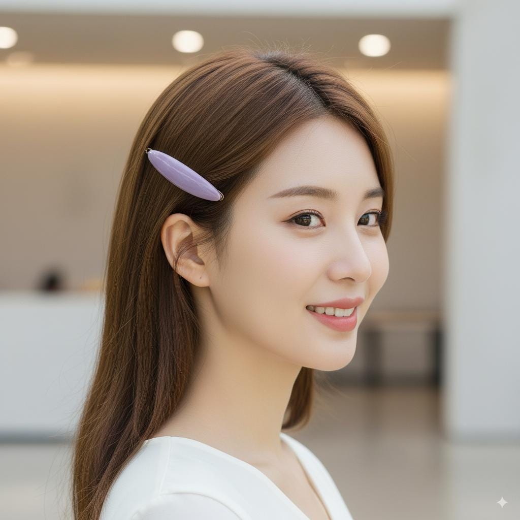 Leopard Oval Long Bobby Pin (2.8 Inch) / Pure Color Small French Hair Pin Pin / Tortoise Shell Snap Clip