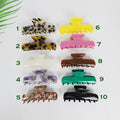 Slimmer Square Updo Half Up Hair Claw Clip (3.9 Inch) / Elegance French Hair Pin / Hair Barrette for Woman