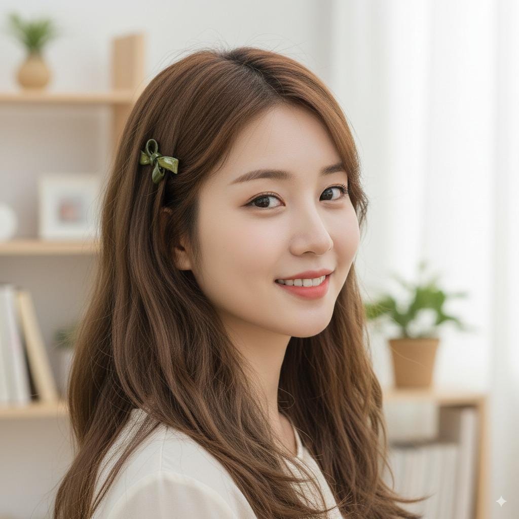 Pure Color Extra Mini Double Ribbon Hair Claw Clip (1.8 Inch) / Alligator Hair Clip for Woman / French Barrette for Girls