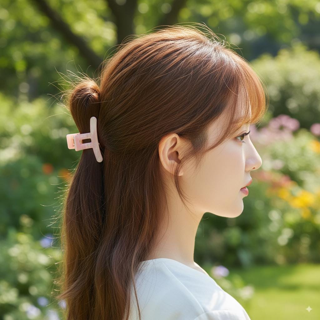 Summer Mini Square Bar Hair Claw Clip (1.7 Inch) / Vivid Color French Pin / Alligator Hair Clip for Woman