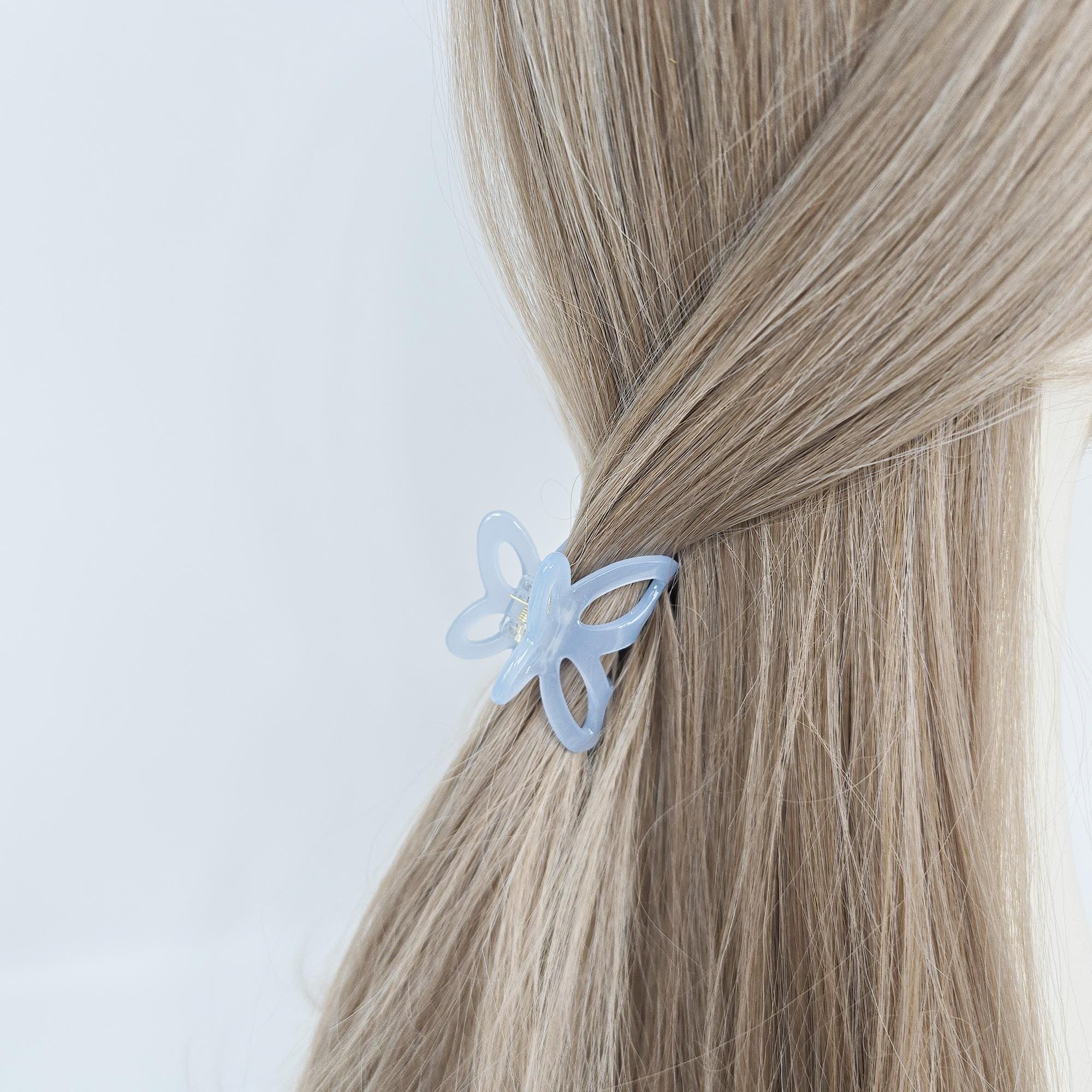 Charming Butterfly Grip Clip Hair Claw Clip / Vivid Color French Pin / Alligator Hair Clip for Woman