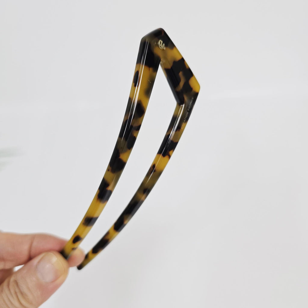 Edge U-Shaped Updo Large Hair Stick / Vintage French Hair Pin / Hair Fork for Thick Hair