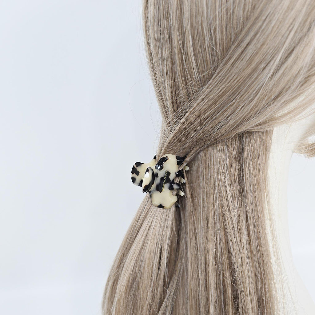 Small Acetate Claw (2.0 Inch) | French Pin | Korean Hair Pin | Tortoise Shell Barrette