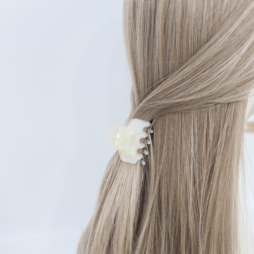 Small Acetate Claw (2.0 Inch) | French Pin | Korean Hair Pin | Tortoise Shell Barrette