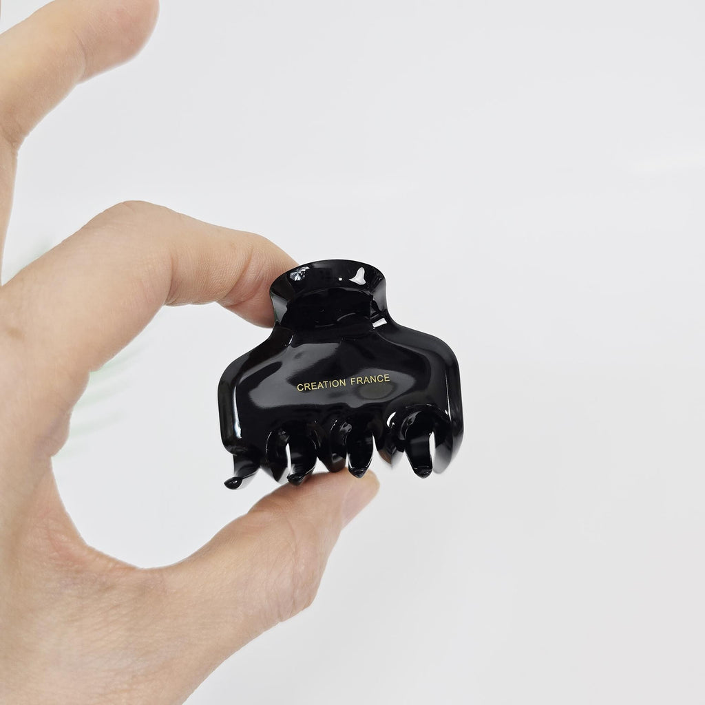 Small Acetate Claw (2.0 Inch) | French Pin | Korean Hair Pin | Tortoise Shell Barrette