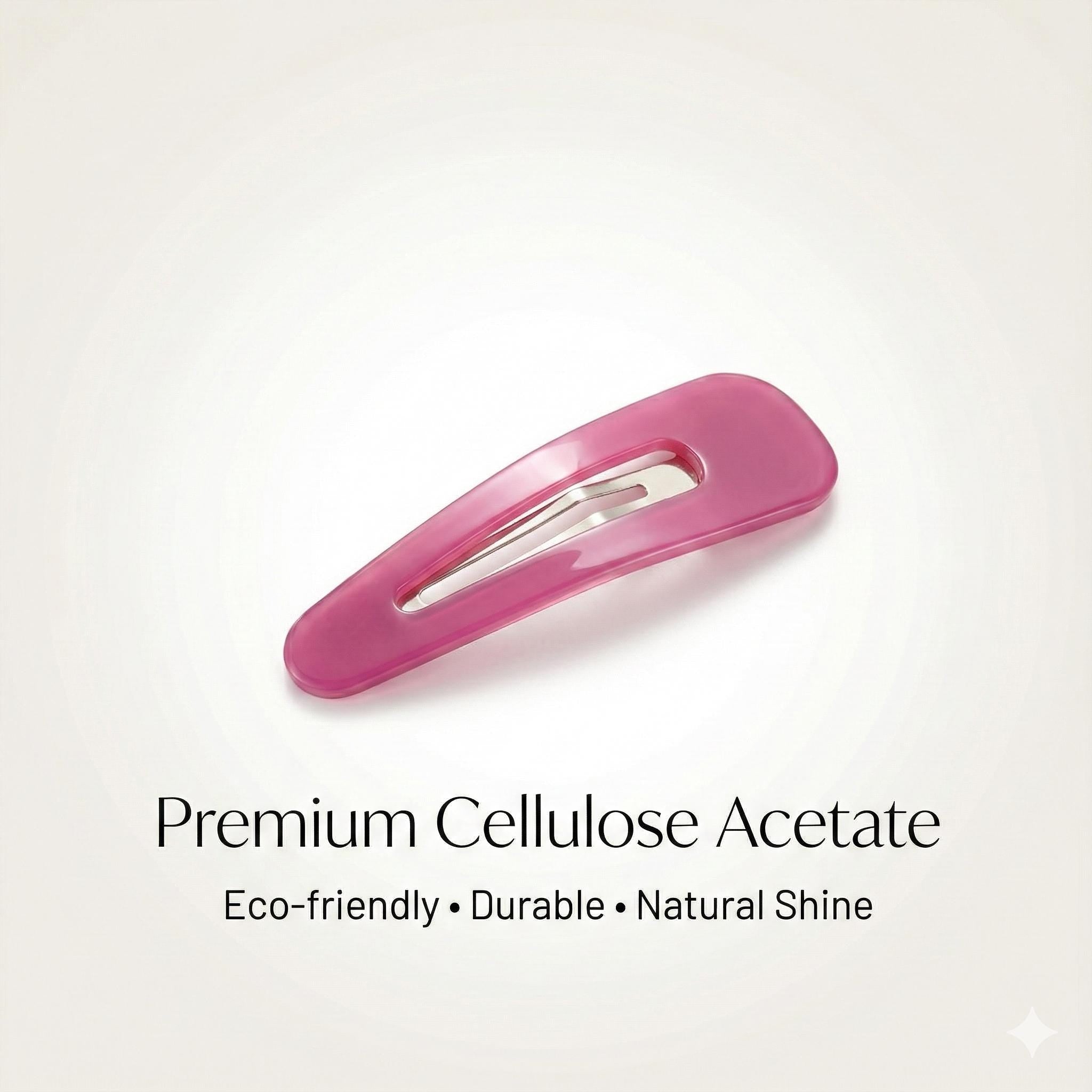 Leopard Aurora Triangle Snap Clip (2.2 Inch) / Tortoise Marble Hairgrip Barrette / French Hair Pin / Tic Tac Hair Clip Pin