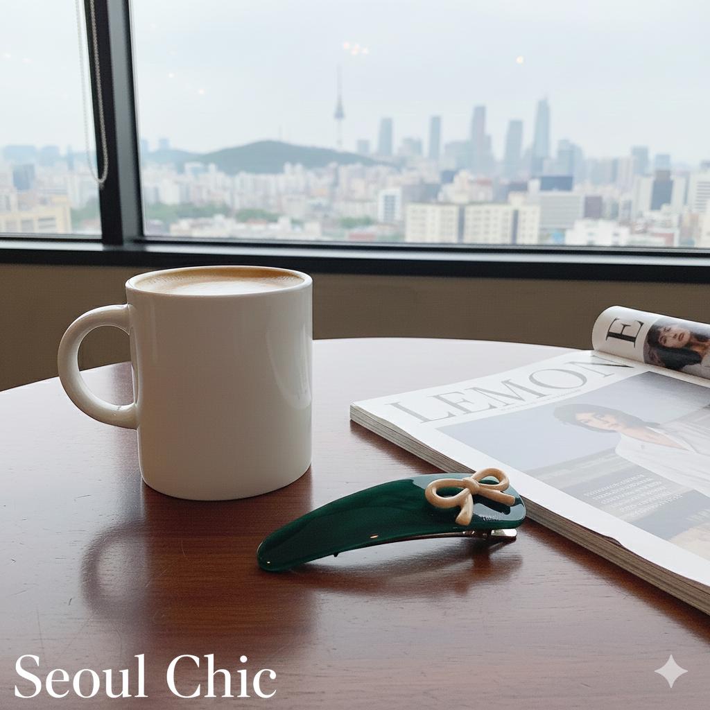 Mini Ribbon Point Triangle Barrette Bobby Pin (3.0 Inch) / French Hairgrip Barrette / French Hair Pin / Tic Tac Hair Clip Pin