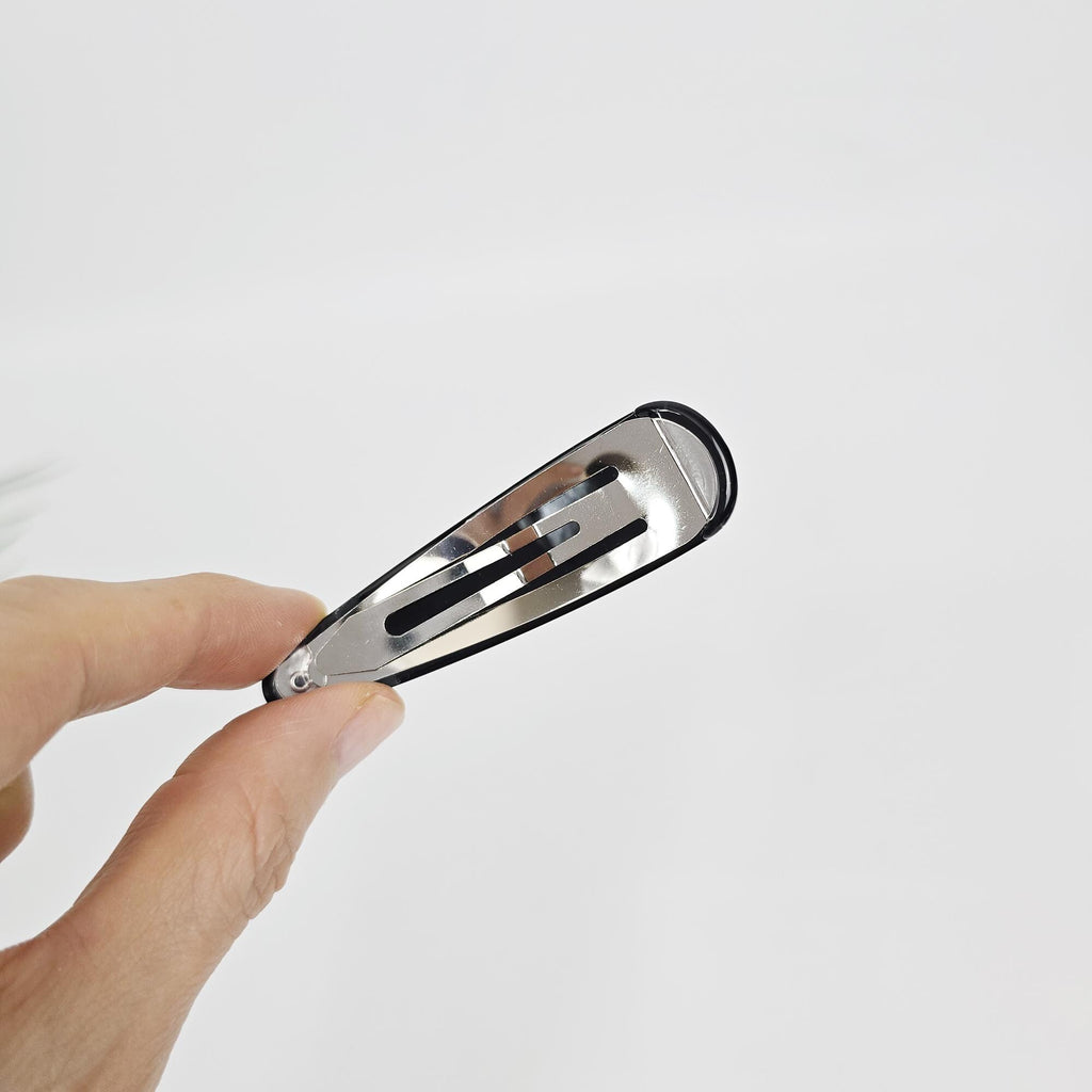 Mini Ribbon Point Triangle Barrette Bobby Pin (3.0 Inch) / French Hairgrip Barrette / French Hair Pin / Tic Tac Hair Clip Pin