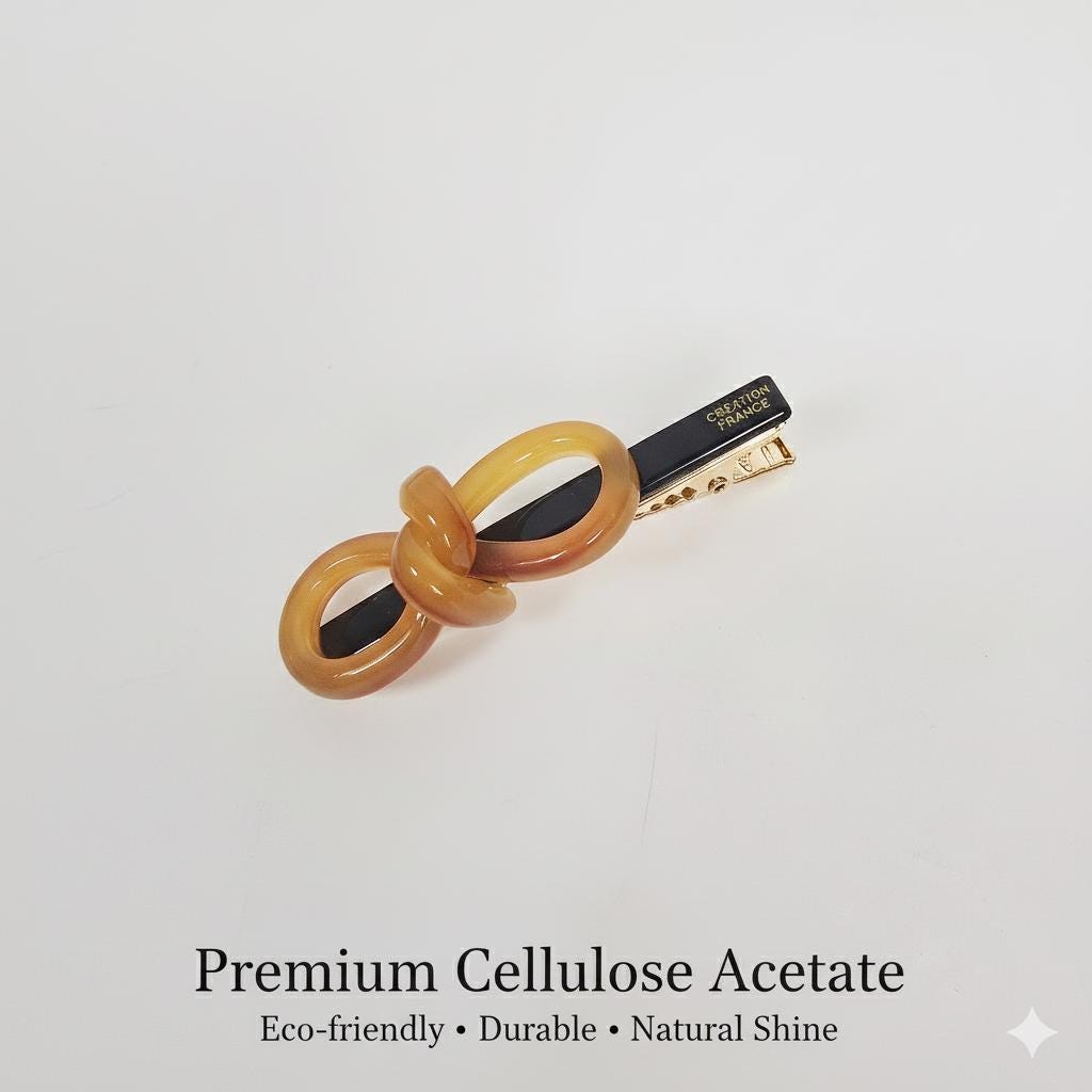 Bold Big Ribbon Side Mini Hair Claw Clip (2.5 Inch) / Vivid Color French Pin / Alligator Hair Clip for Woman