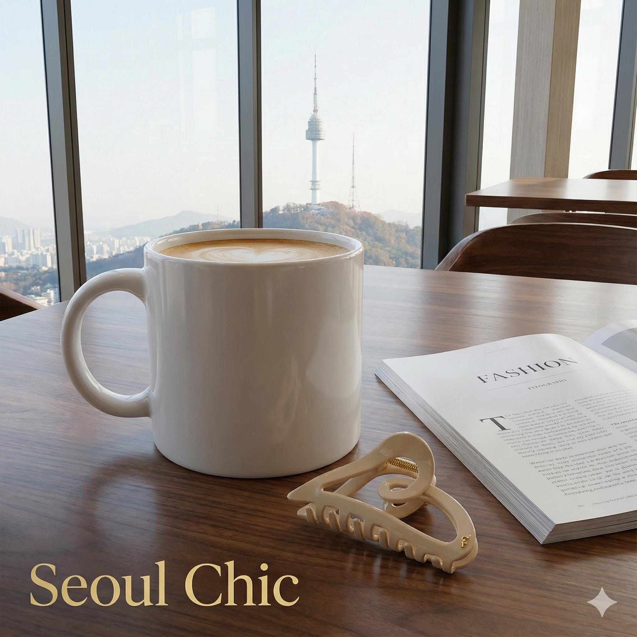 Sweet Heart Half-Up Hair Claw Clip (3.5 Inch) / Elegance French Hair Pin / Hair Barrette for Woman