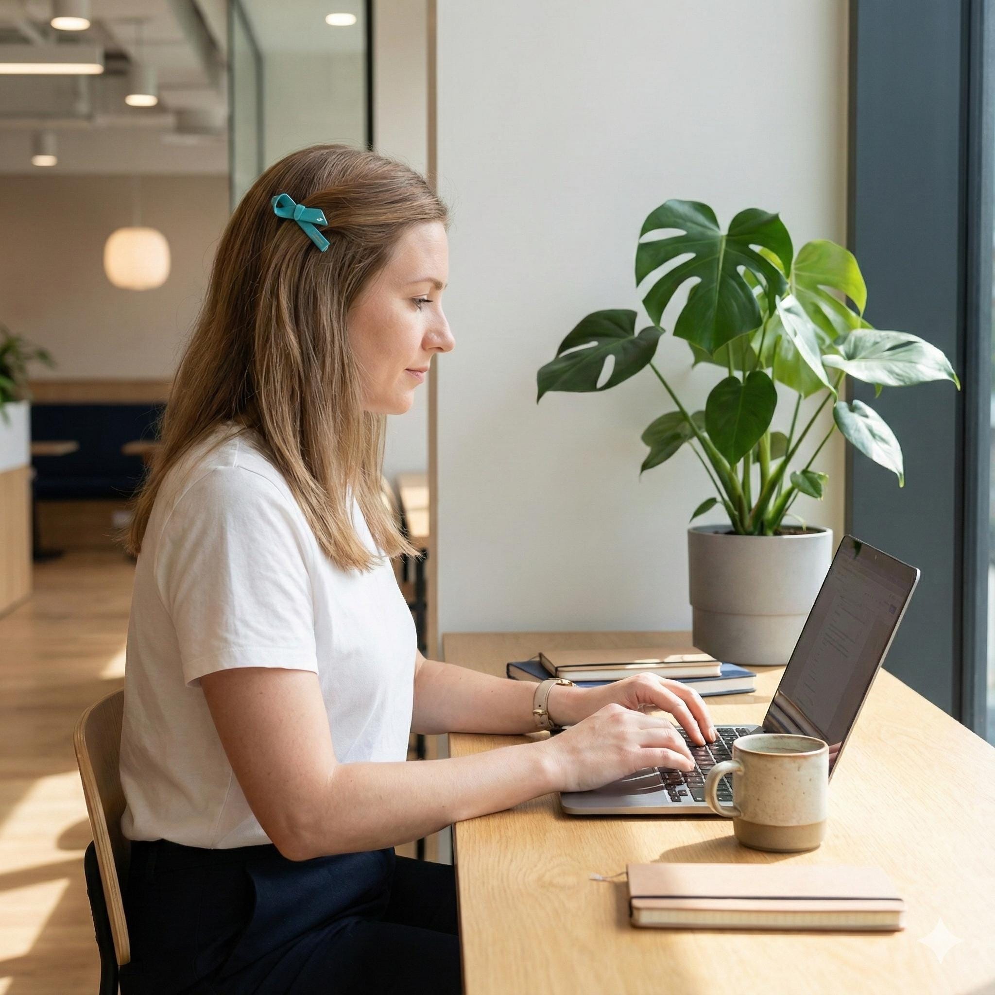 Scarf Ribbon Mini Hair Claw Clip (2.4 Inch) / Cute French Hair Pin / Alligator Hair Clip for Woman / French Barrette for Girls