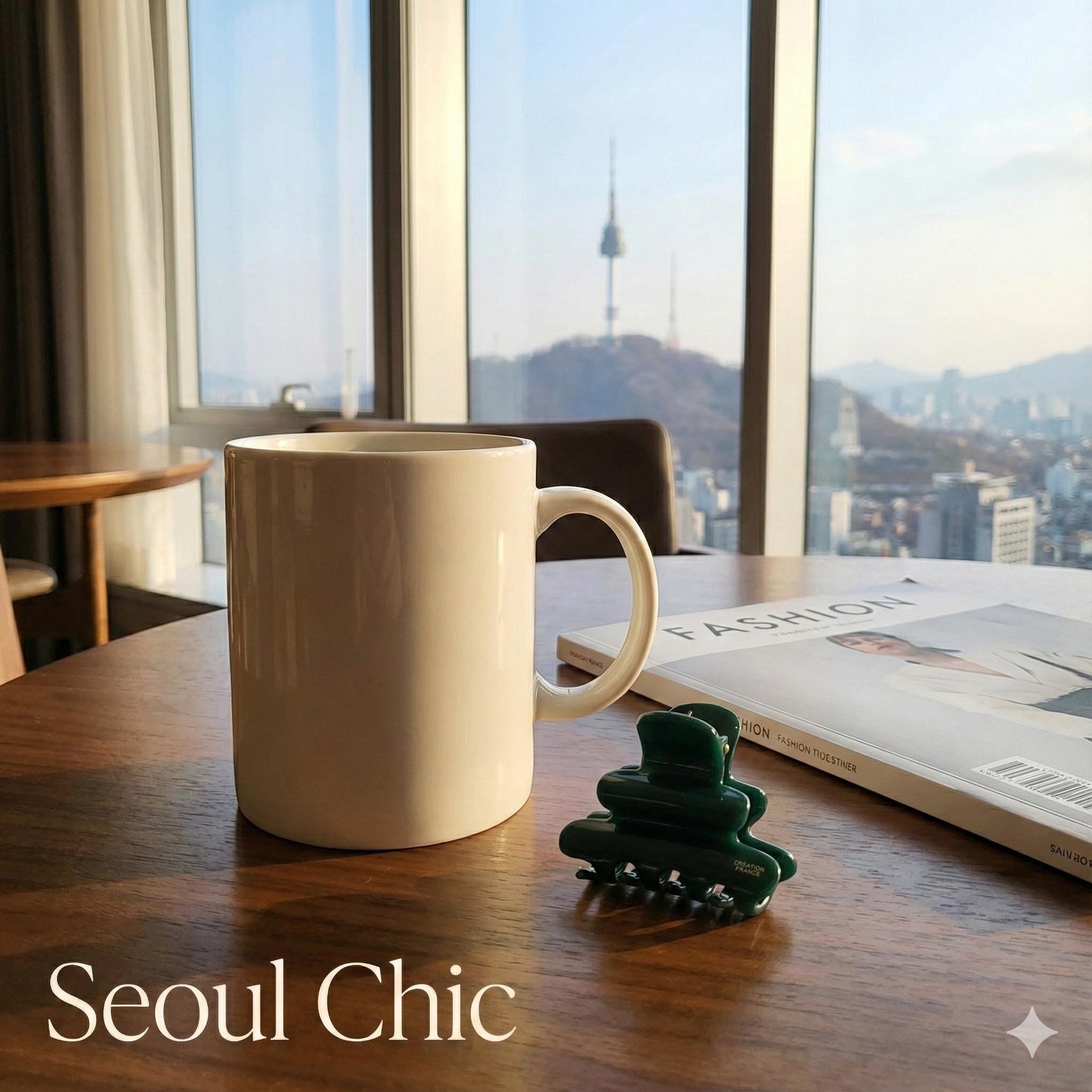 Leopard Ring Bell Small Hair Claw Clip (2.4 Inch) / Tortoise Shell French Hair Pin / Mini Hair Clips / Korean Fashion