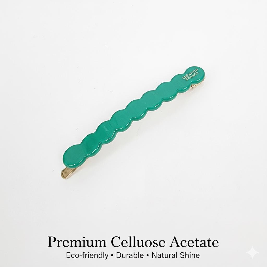 Vivid Color Round Mini Bobby Pin (2.4 Inch) / Simple French Hair Pin / Hair Accessory for Woman / Colorful Snap Clip