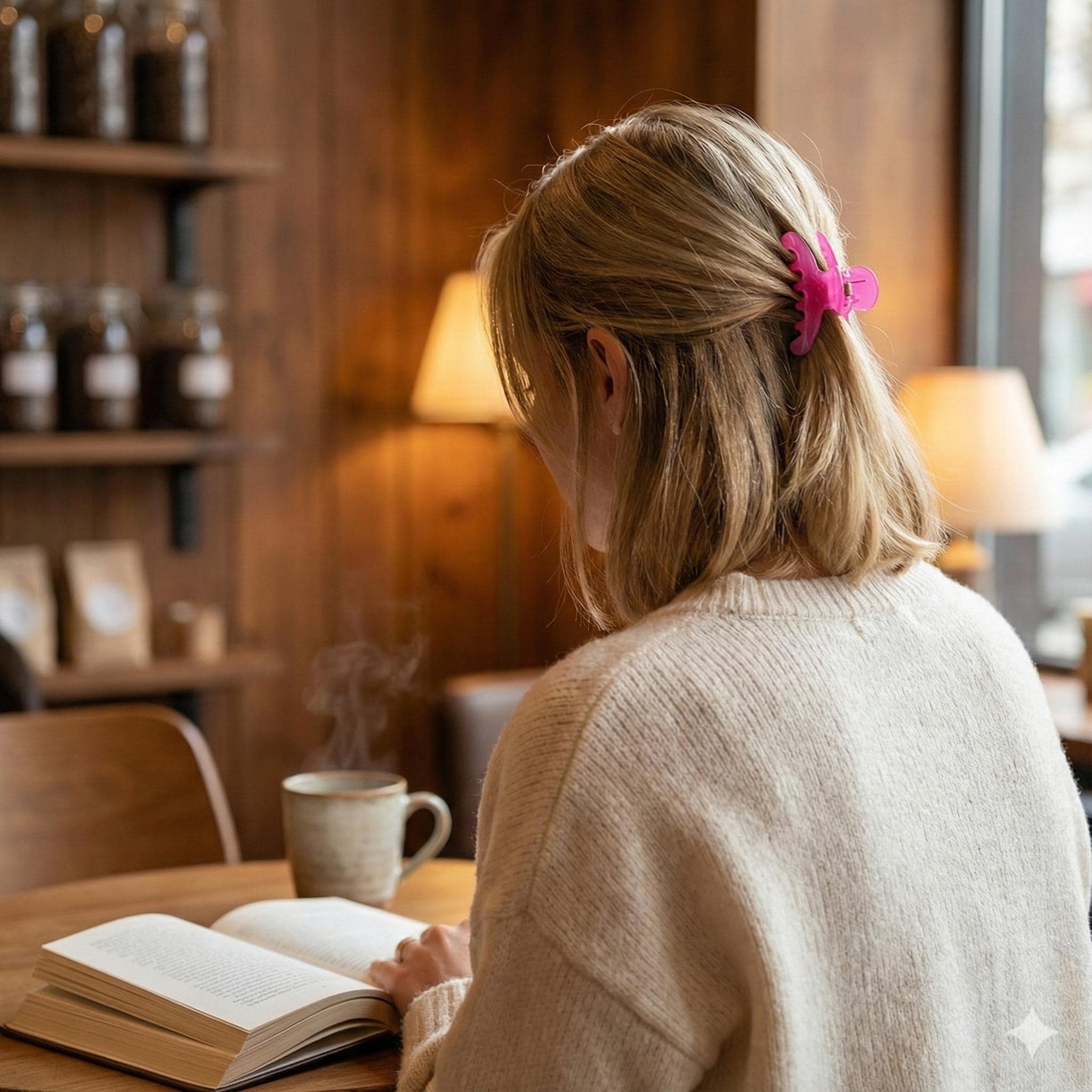 Pure Color Extra Mini Hair Clips (1.6 Inch) / Cute Small Hair Claw Clip / Hair Barrette for Woman / Octopus Hair Clip