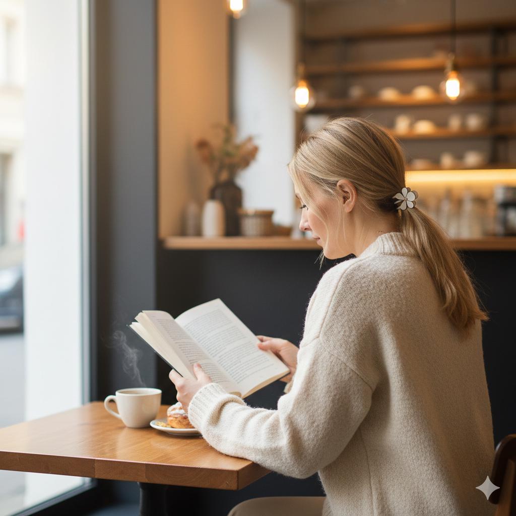 Pastel Color Flower Mini Hair Clips / Cute Small French Hair Pin / Hair Barrette for Woman / Floral Hair Clip for Girls