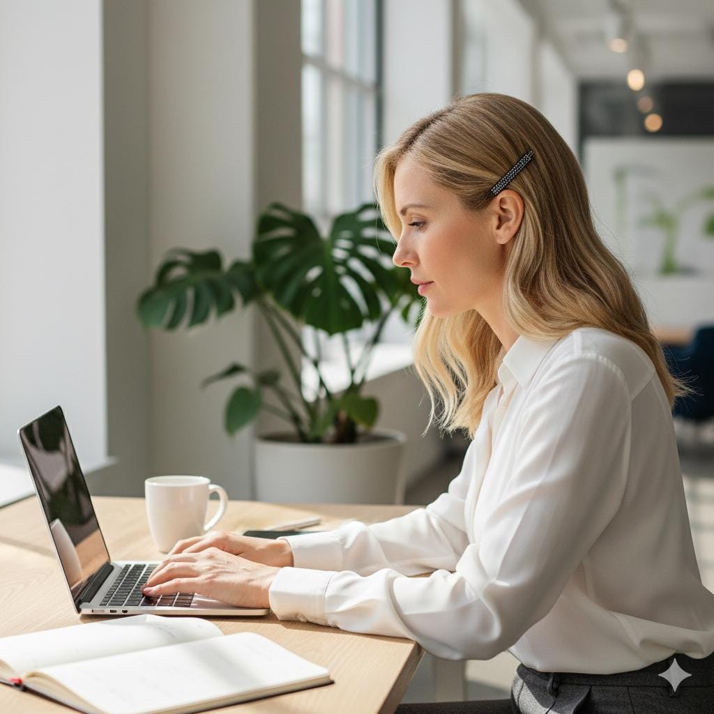 Black Short Square Bobby Pin with Cubic (2.0 Inch) / Cute French Hair Pin / Hair Accessory for Woman / Bow Barrette for Thin Hair