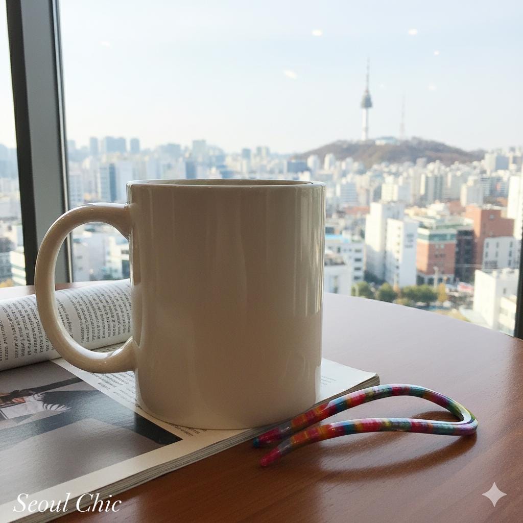 Tortoise Shell U Shape Medium Hair Stick / Vintage French Hair Pin / Hair Fork for Thick Hair