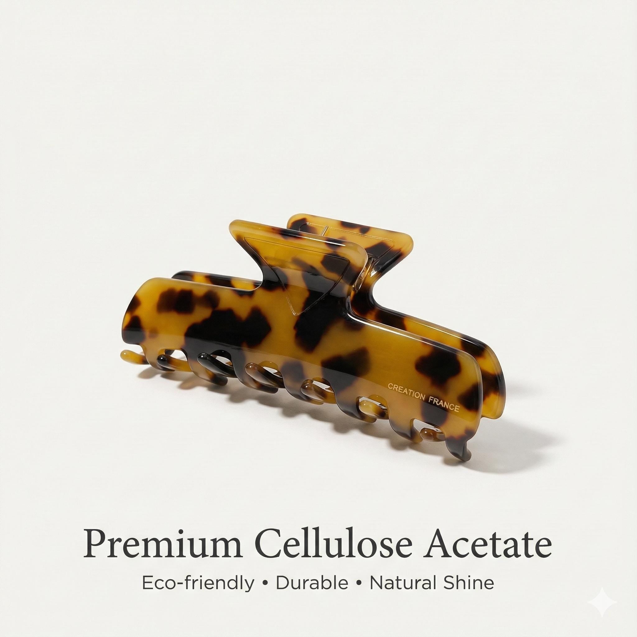 Slimmer Square Updo Half Up Hair Claw Clip (3.9 Inch) / Elegance French Hair Pin / Hair Barrette for Woman