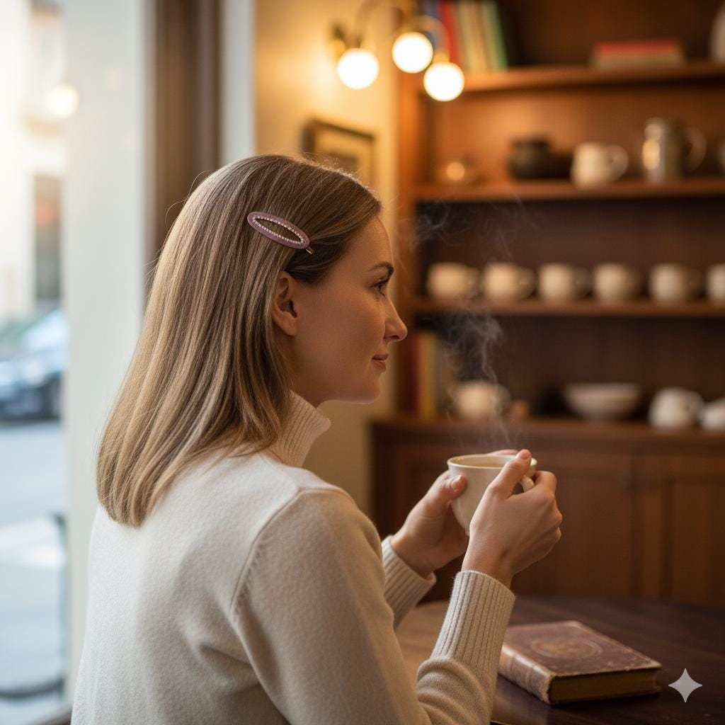 Gleam Loop Cubic Bobby Pin (2.2 Inch) / Tortoise Shell French Hair Pin Clip / Bow Barrette