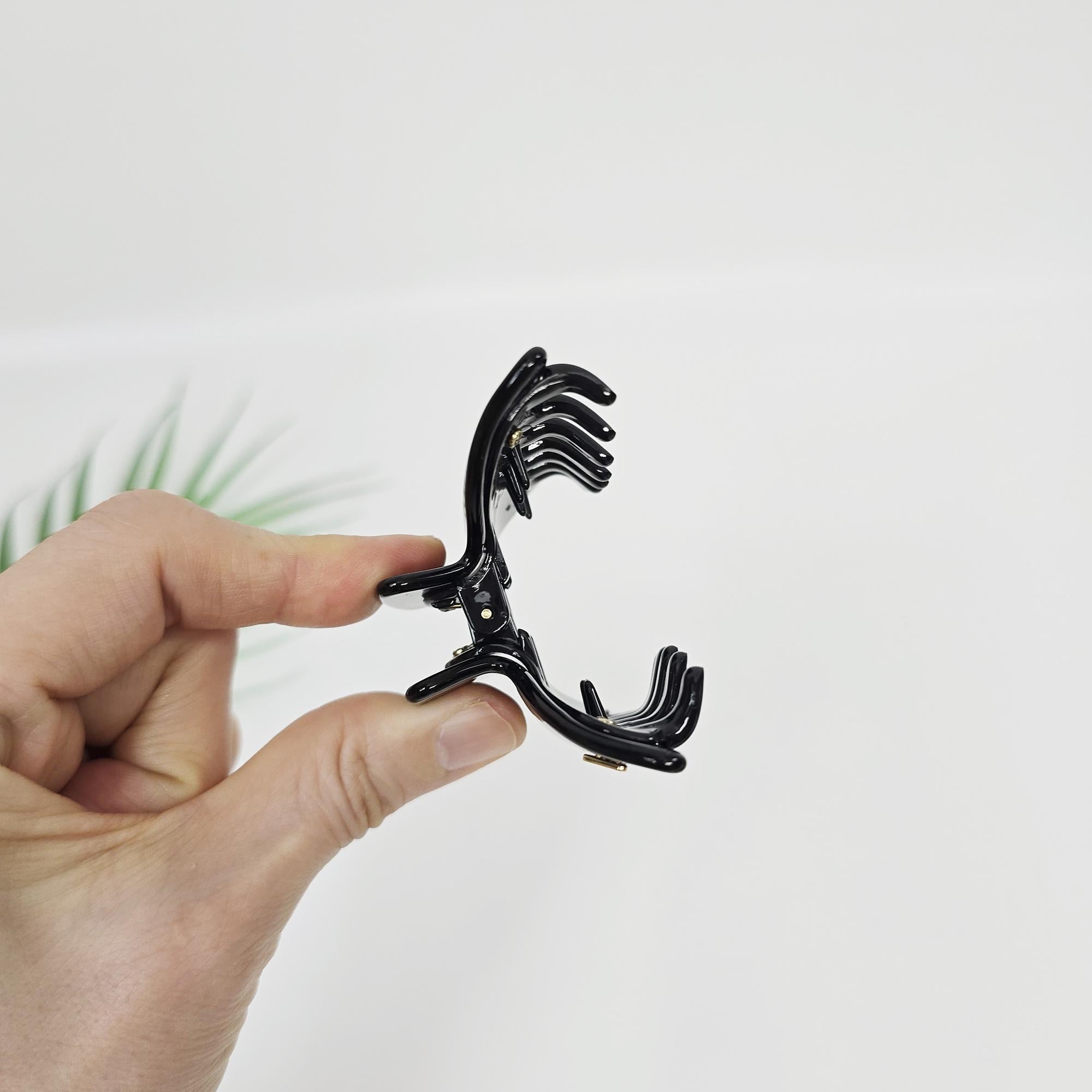 Half Moon Claw (3.0 Inch) | French Pin | Korean Hair Pin | Tortoise Shell Acetate Clip