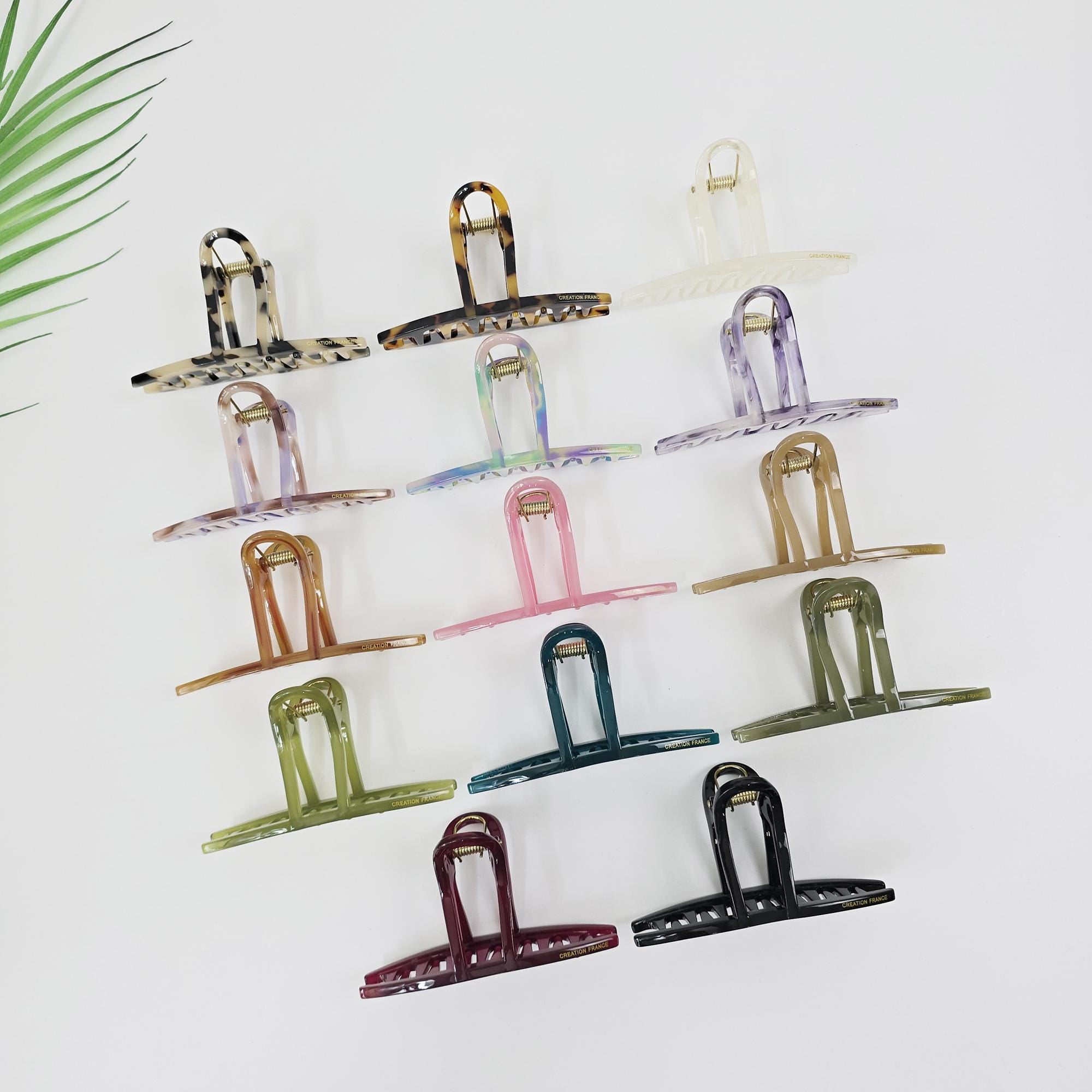 Acetate Claw Clip (3.5 Inch) | French Pin | Korean Hair Pin | Minimalist Accessories