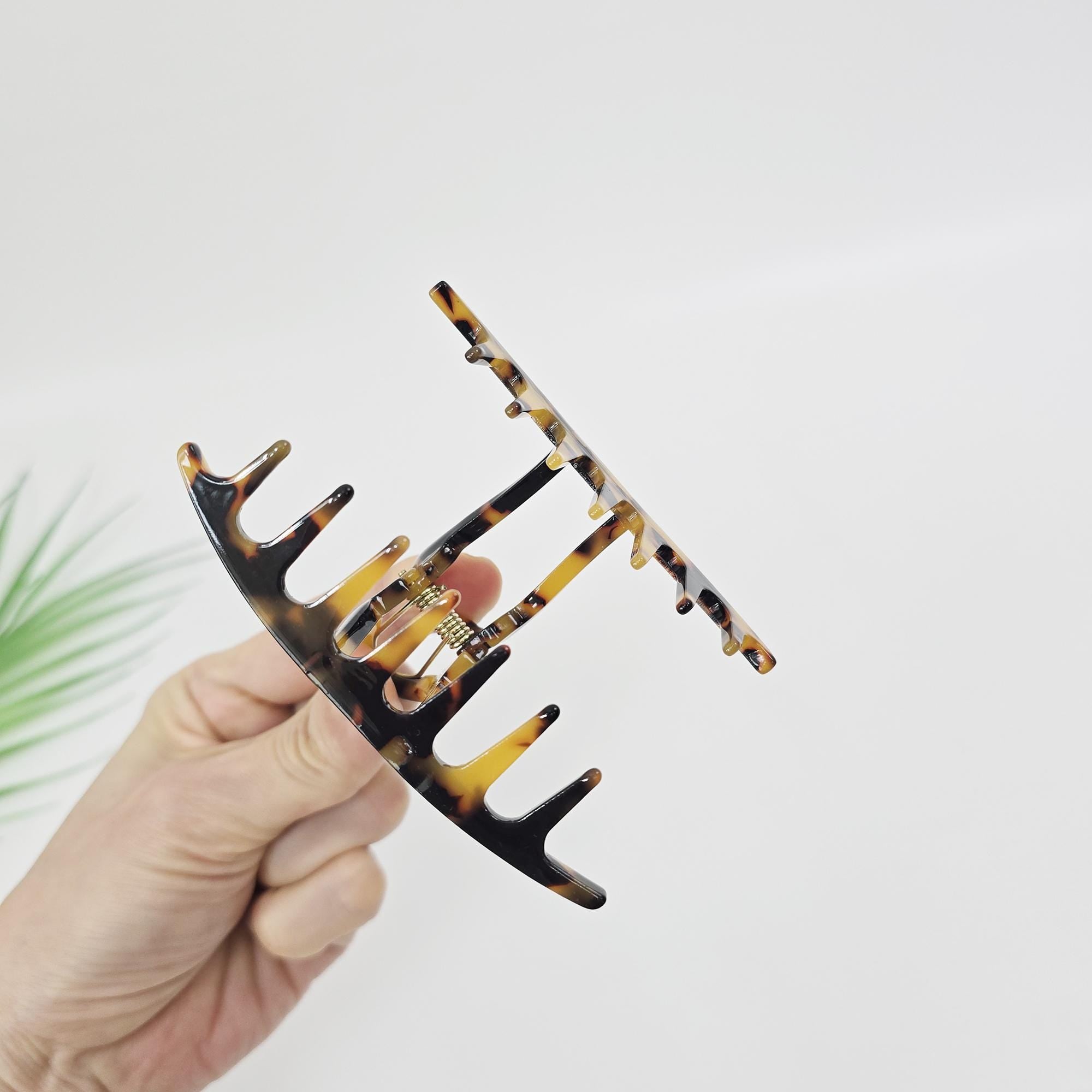 Acetate Claw Clip (3.5 Inch) | French Pin | Korean Hair Pin | Minimalist Accessories