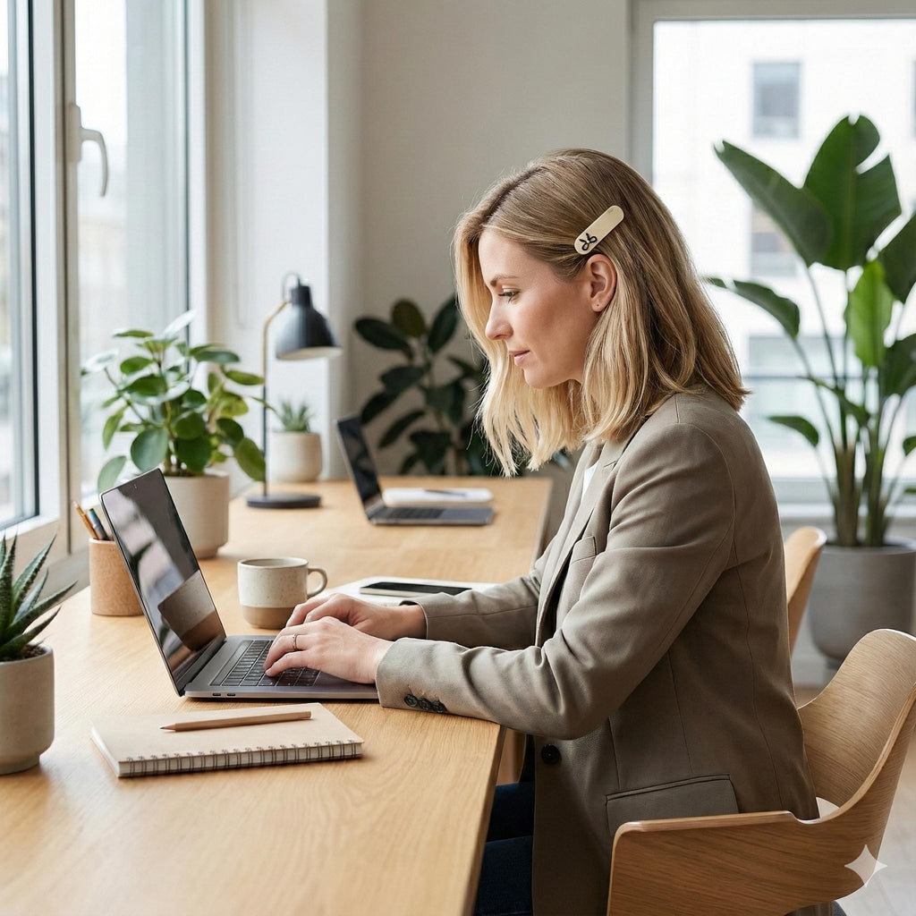 Acetate Bow Barrette (2.7 Inch) | French Pin | Korean Hair Pin | Small Ribbon Snap Clips