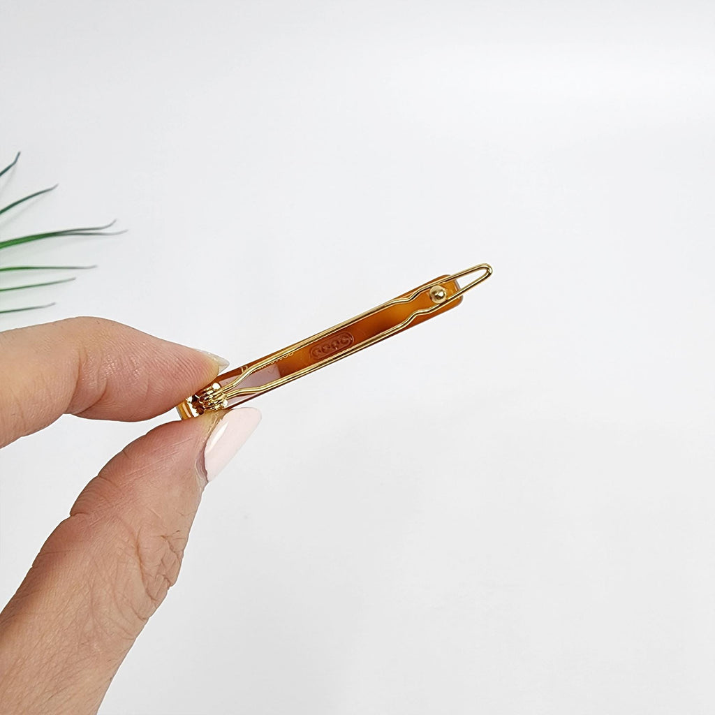 Laurence Curved Line Bobby Pin (2.0 Inch) / Luxurious Small French Hair Pin / Hair Accessory for Woman / Mini Hair Clips