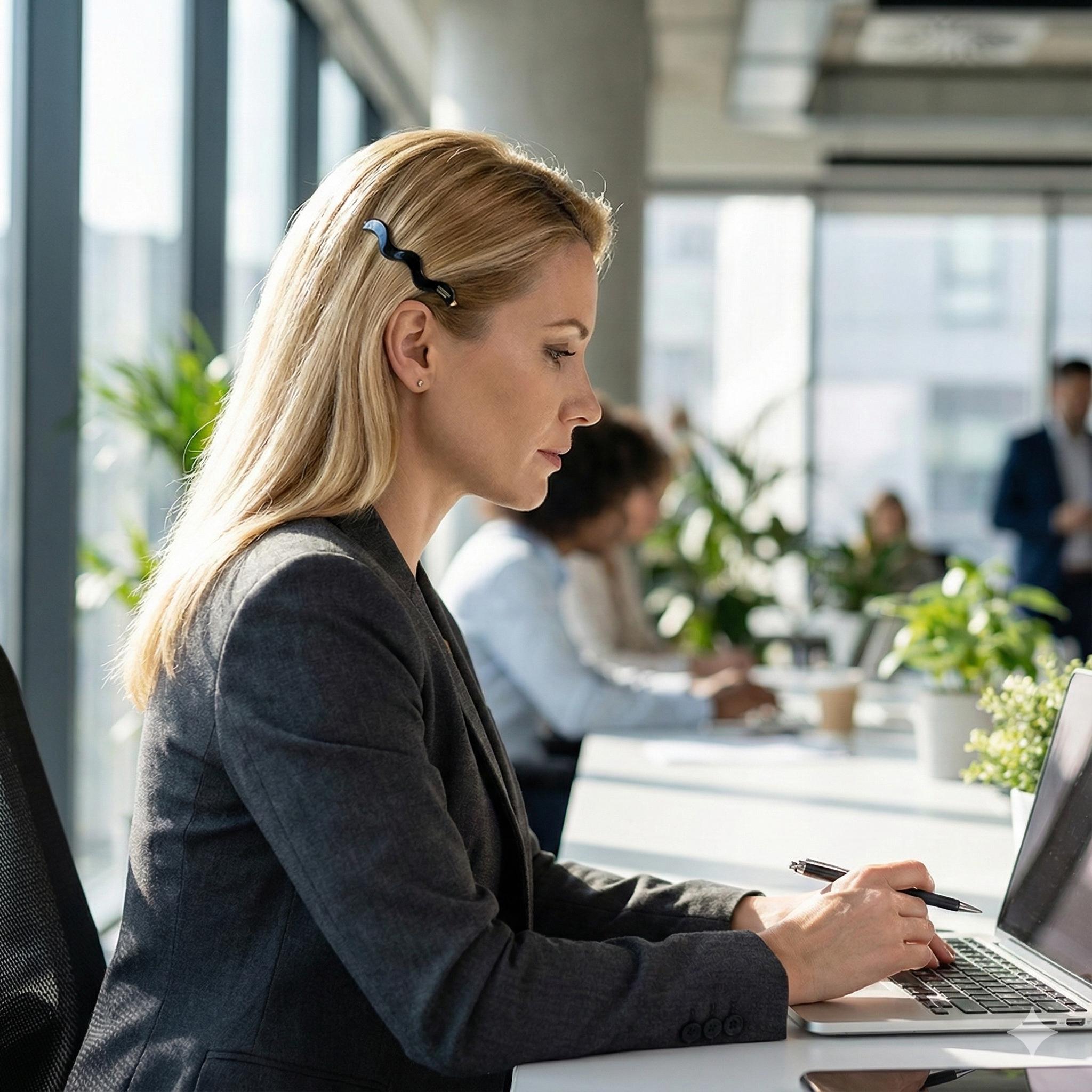 Leopard Wave Bobby Pin (2.4 Inch) / Cute Tortoise Shell French Hair Pin / Hair Accessory for Woman / Mini Hair Claw Clip