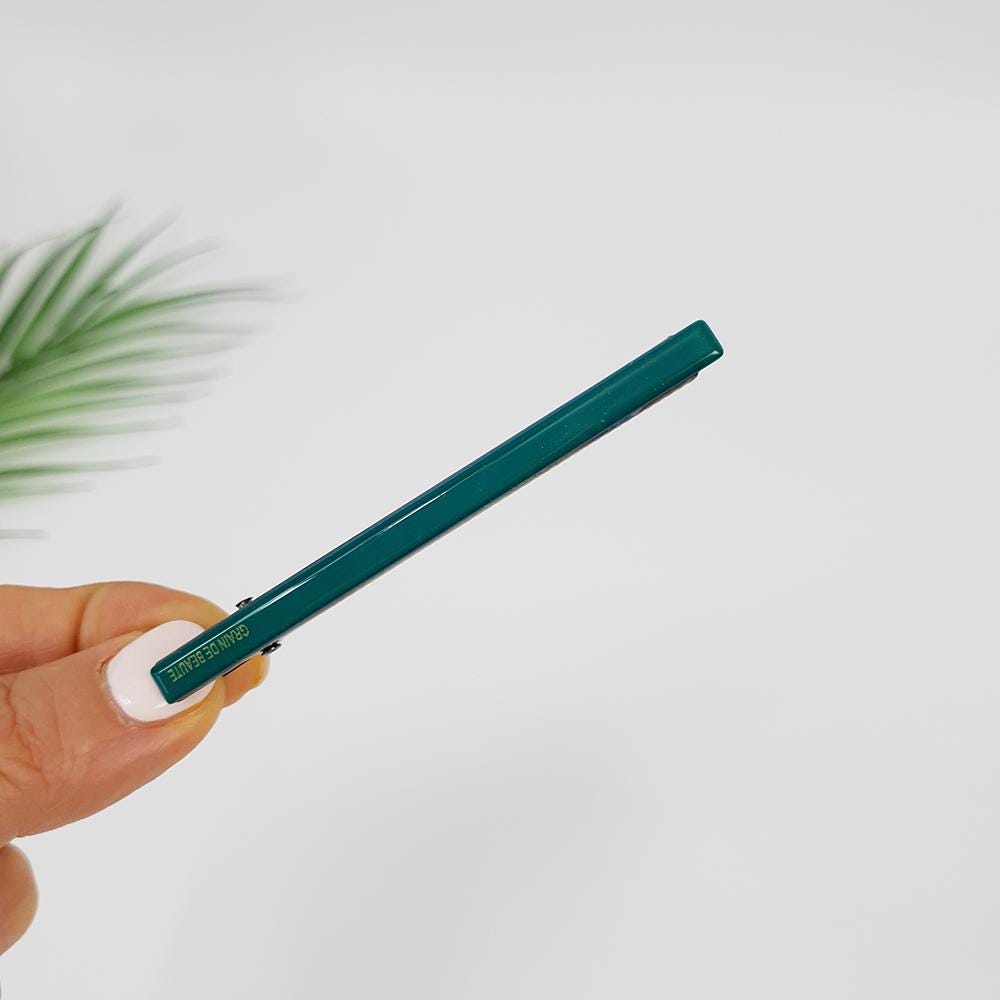 Simple Slim Line Long Alligator Hair Clip (3.1 Inch) / Pure Color Hair Barrette / Hair Accessory for Woman