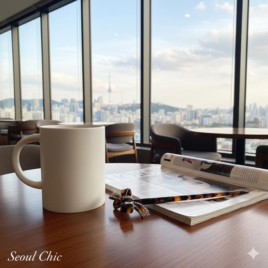 Leopard Double Ribbon Long Hair Stick with Cubic (7.3 Inch) / Tortoise Shell French Hair Pin / Hair Fork for Thick Hair