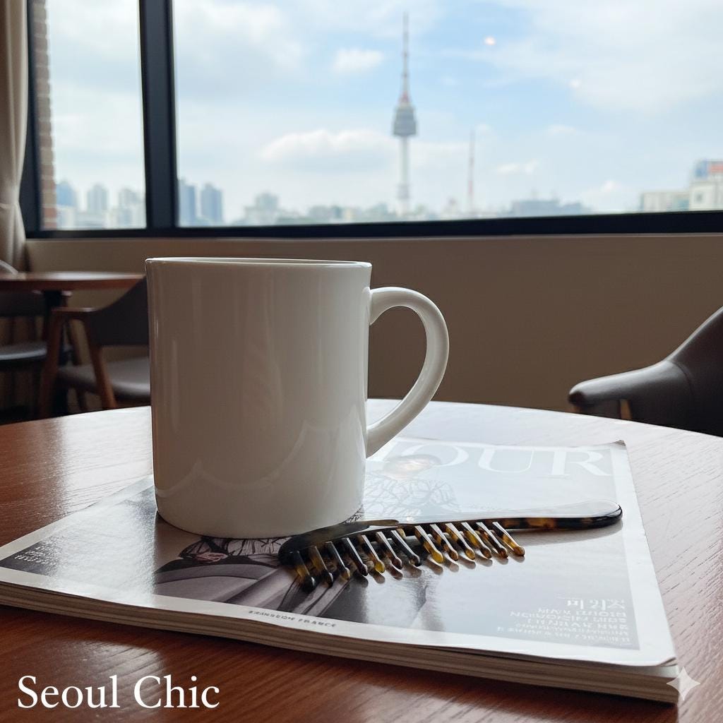 Mini Axe Portable Logo Handy Hair Comb (5.7 Inch) / Curly Hair Comb Hair Brush / Hair Accessory for Woman