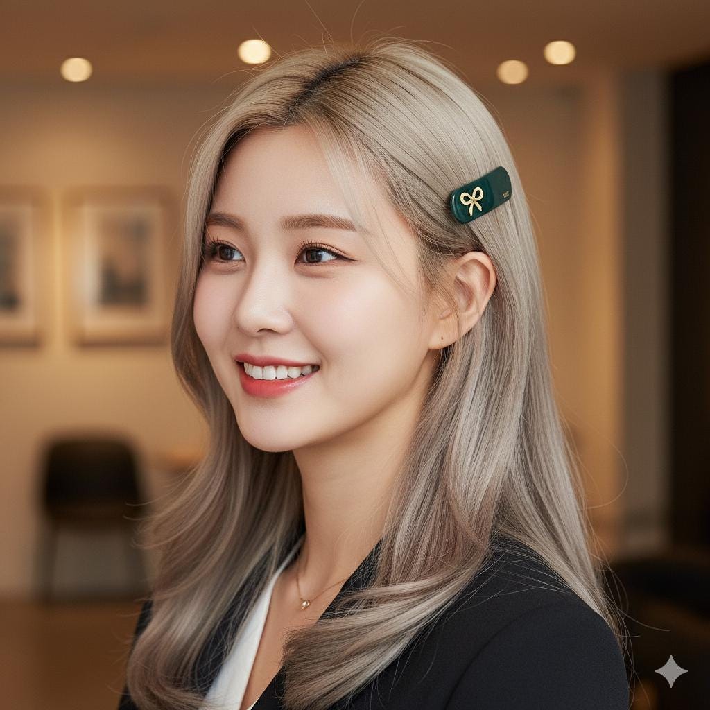 Acetate Mini Ribbon Clip (2.6 Inch) | French Pin | Korean Hair Pin | Tortoise Shell Barrette