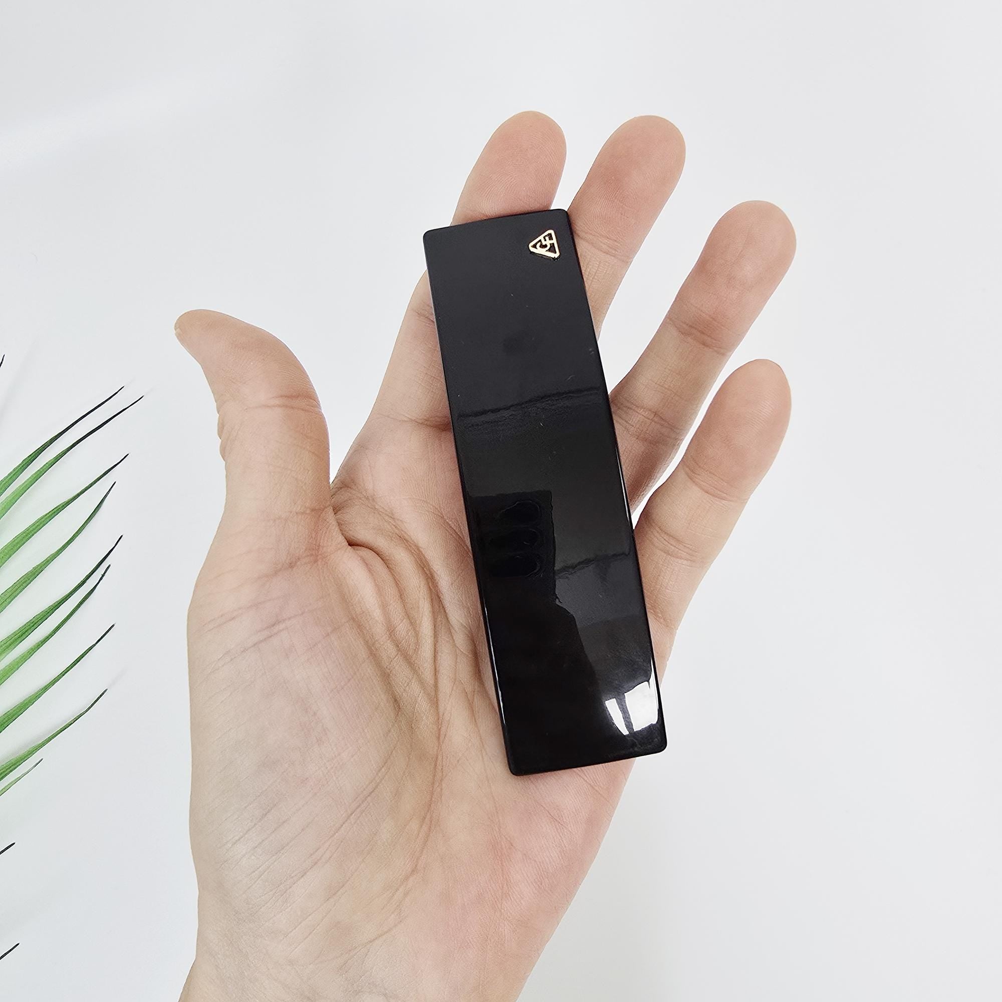 Acetate Barrette (4.1 Inch) | French Pin | Korean Hair Pin | Rectangular Ponytail Holder Clip