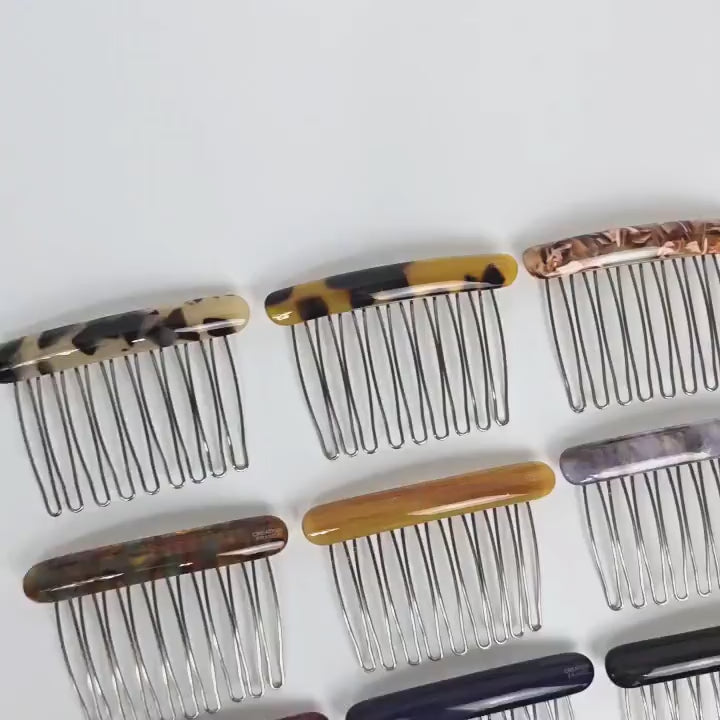 Slim Bar Mini Hair Comb Pin (2.6 Inch) / Luxurious French Hair Pin / Hair Fork for Woman