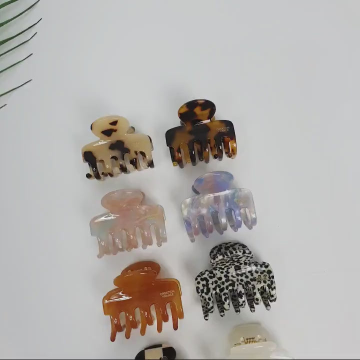 Small Octopus Hair Clip (1.6 Inch) / Cute French Hair Pin / Hair Barrette for Woman / French Hair Barrette