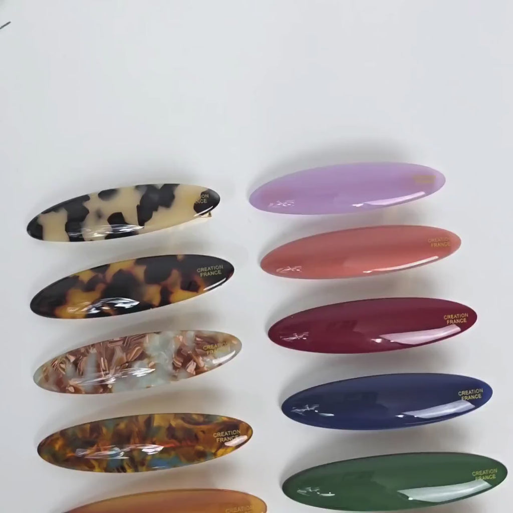 Nora Side Claw Clip Mini Claw Clip (2.8 Inch) / Vivid Color French Pin / Alligator Hair Clip for Woman
